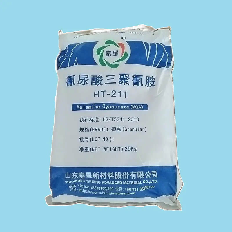 الميلامين cyanurate الحبيبي
